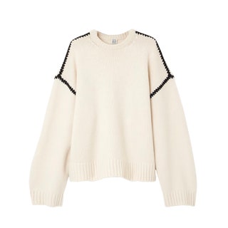 Whipstitched Knit 480 Totême  Tops are rarely seasonless but one super useful transitional buy in this arena is a...