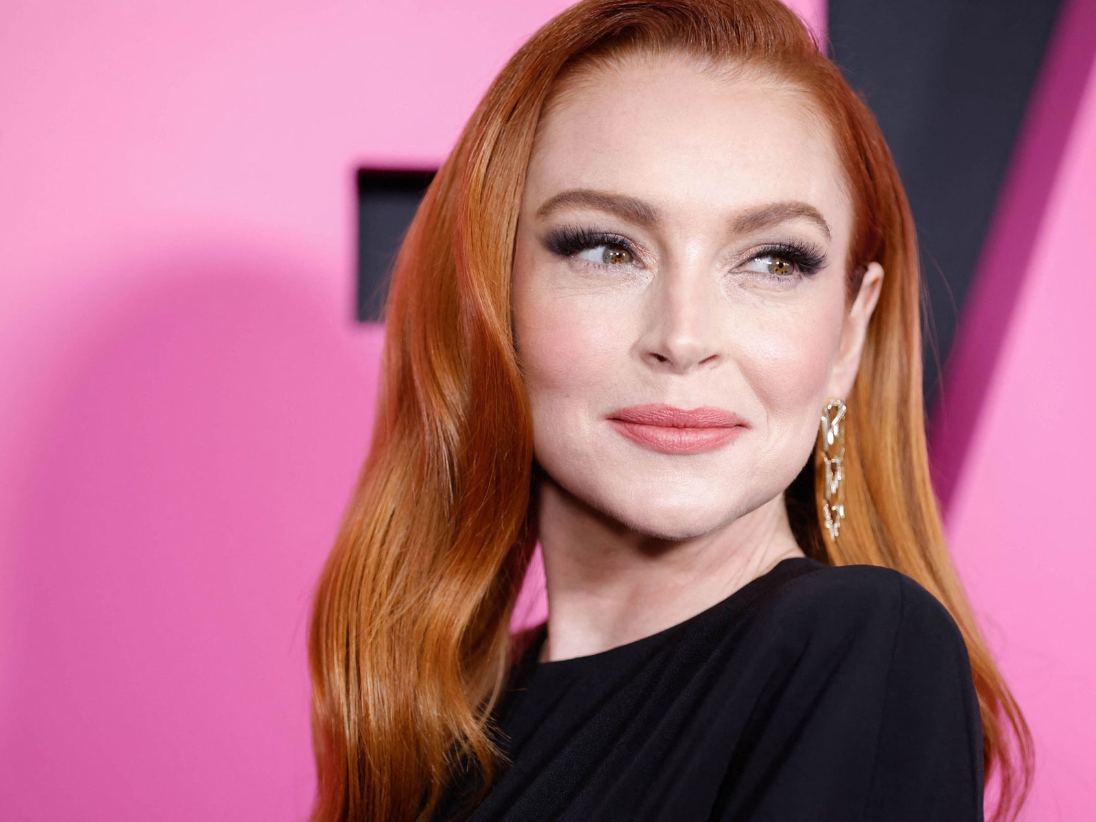 Lindsay Lohan's cutout dress at the Mean Girls premiere proves she's still a ‘regulation hottie’