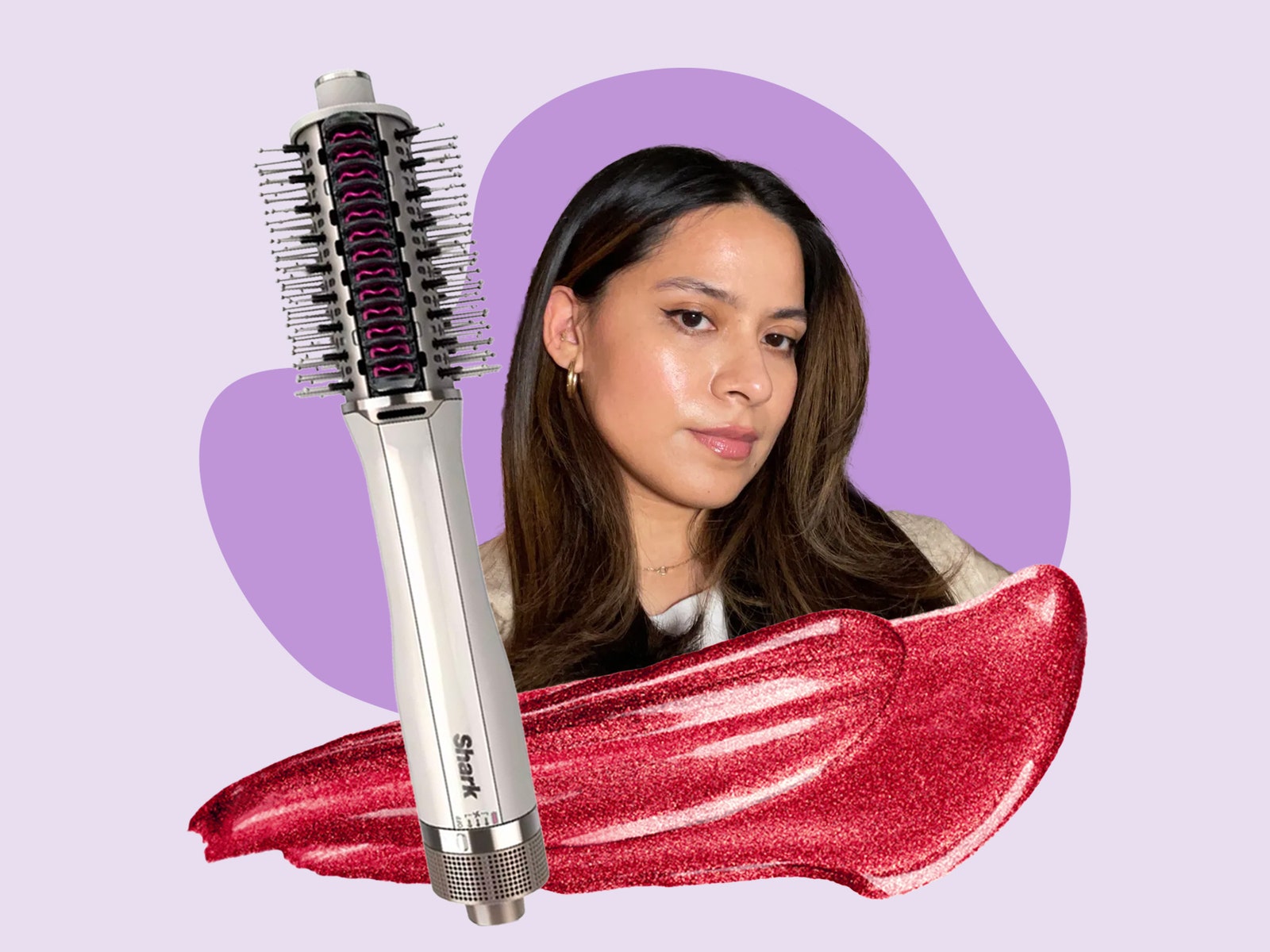 I tried the new Shark Blow-Dryer Brush, and it's a game changer